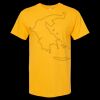 Men's Gold Soft Touch T-Shirt Thumbnail