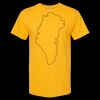 Men's Gold Soft Touch T-Shirt Thumbnail