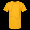 Men's Gold Soft Touch T-Shirt Thumbnail
