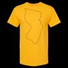 Men's Gold Soft Touch T-Shirt Thumbnail