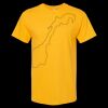 Men's Gold Soft Touch T-Shirt Thumbnail