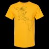 Men's Gold Soft Touch T-Shirt Thumbnail
