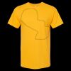 Men's Gold Soft Touch T-Shirt Thumbnail
