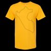 Men's Gold Soft Touch T-Shirt Thumbnail