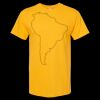 Men's Gold Soft Touch T-Shirt Thumbnail