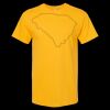Men's Gold Soft Touch T-Shirt Thumbnail