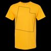Men's Gold Soft Touch T-Shirt Thumbnail