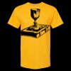 Men's Gold Soft Touch T-Shirt Thumbnail