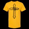 Men's Gold Soft Touch T-Shirt Thumbnail