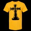 Men's Gold Soft Touch T-Shirt Thumbnail