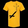 Men's Gold Soft Touch T-Shirt Thumbnail