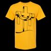 Men's Gold Soft Touch T-Shirt Thumbnail