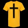 Men's Gold Soft Touch T-Shirt Thumbnail