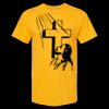 Men's Gold Soft Touch T-Shirt Thumbnail