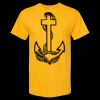 Men's Gold Soft Touch T-Shirt Thumbnail