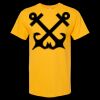 Men's Gold Soft Touch T-Shirt Thumbnail