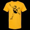 Men's Gold Soft Touch T-Shirt Thumbnail