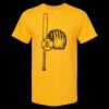 Men's Gold Soft Touch T-Shirt Thumbnail