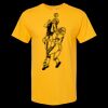 Men's Gold Soft Touch T-Shirt Thumbnail