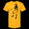 Men's Gold Soft Touch T-Shirt Thumbnail