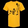 Men's Gold Soft Touch T-Shirt Thumbnail