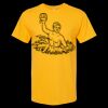 Men's Gold Soft Touch T-Shirt Thumbnail