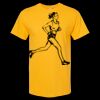 Men's Gold Soft Touch T-Shirt Thumbnail