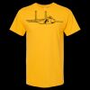 Men's Gold Soft Touch T-Shirt Thumbnail