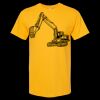 Men's Gold Soft Touch T-Shirt Thumbnail
