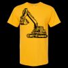 Men's Gold Soft Touch T-Shirt Thumbnail