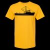 Men's Gold Soft Touch T-Shirt Thumbnail