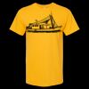 Men's Gold Soft Touch T-Shirt Thumbnail