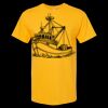 Men's Gold Soft Touch T-Shirt Thumbnail