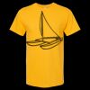 Men's Gold Soft Touch T-Shirt Thumbnail