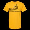 Men's Gold Soft Touch T-Shirt Thumbnail