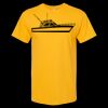 Men's Gold Soft Touch T-Shirt Thumbnail