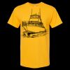Men's Gold Soft Touch T-Shirt Thumbnail