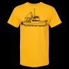 Men's Gold Soft Touch T-Shirt Thumbnail
