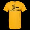 Men's Gold Soft Touch T-Shirt Thumbnail