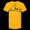 Men's Gold Soft Touch T-Shirt Thumbnail