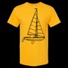 Men's Gold Soft Touch T-Shirt Thumbnail