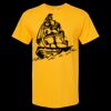 Men's Gold Soft Touch T-Shirt Thumbnail