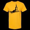 Men's Gold Soft Touch T-Shirt Thumbnail