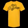 Men's Gold Soft Touch T-Shirt Thumbnail