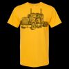 Men's Gold Soft Touch T-Shirt Thumbnail