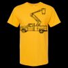 Men's Gold Soft Touch T-Shirt Thumbnail