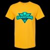 Men's Gold Soft Touch T-Shirt Thumbnail