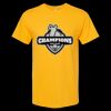 Men's Gold Soft Touch T-Shirt Thumbnail