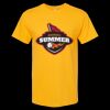 Men's Gold Soft Touch T-Shirt Thumbnail