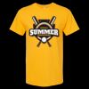 Men's Gold Soft Touch T-Shirt Thumbnail